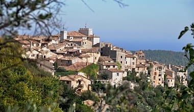 Le village de Tourrettes-sur-Loup